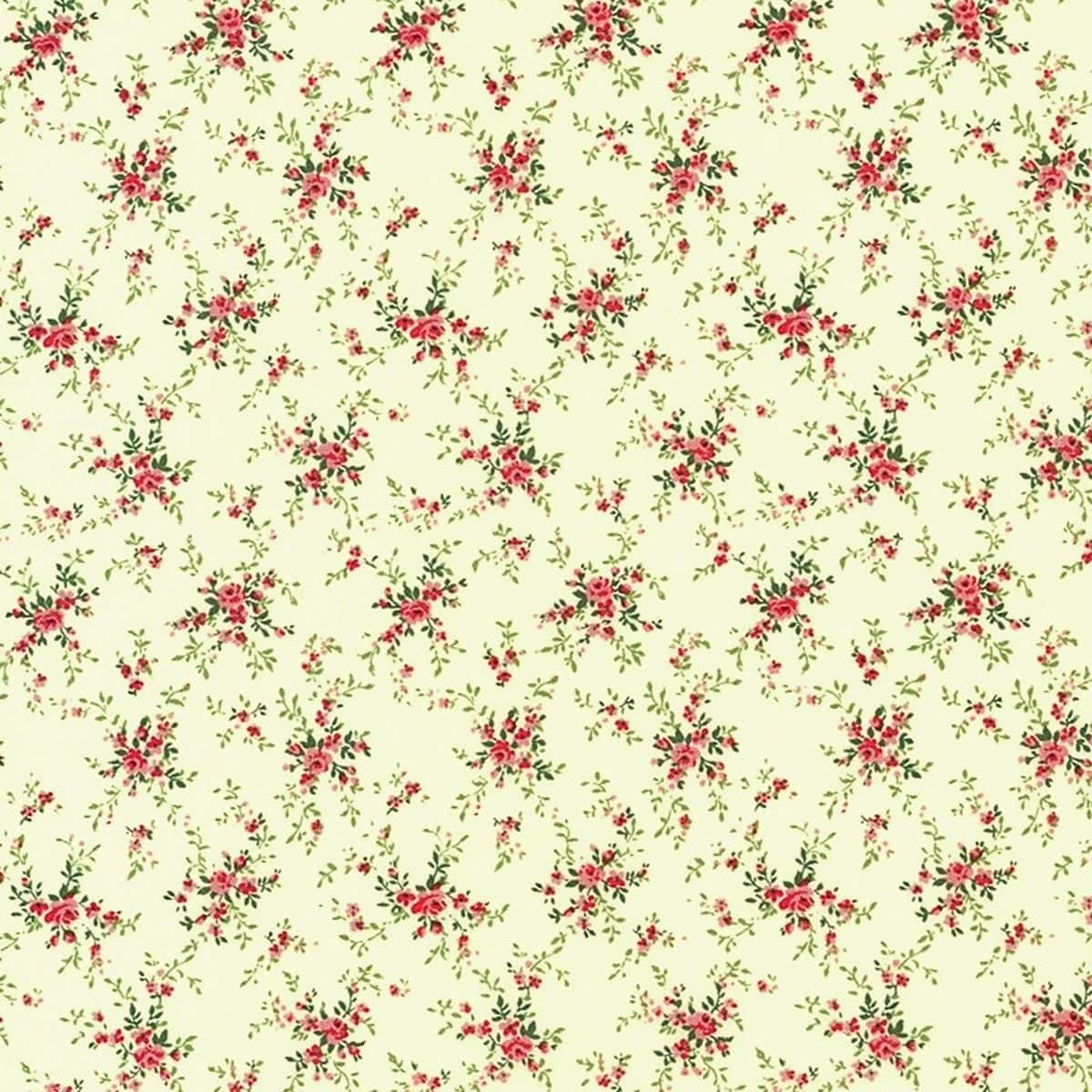 小碎花府綢 色號 01