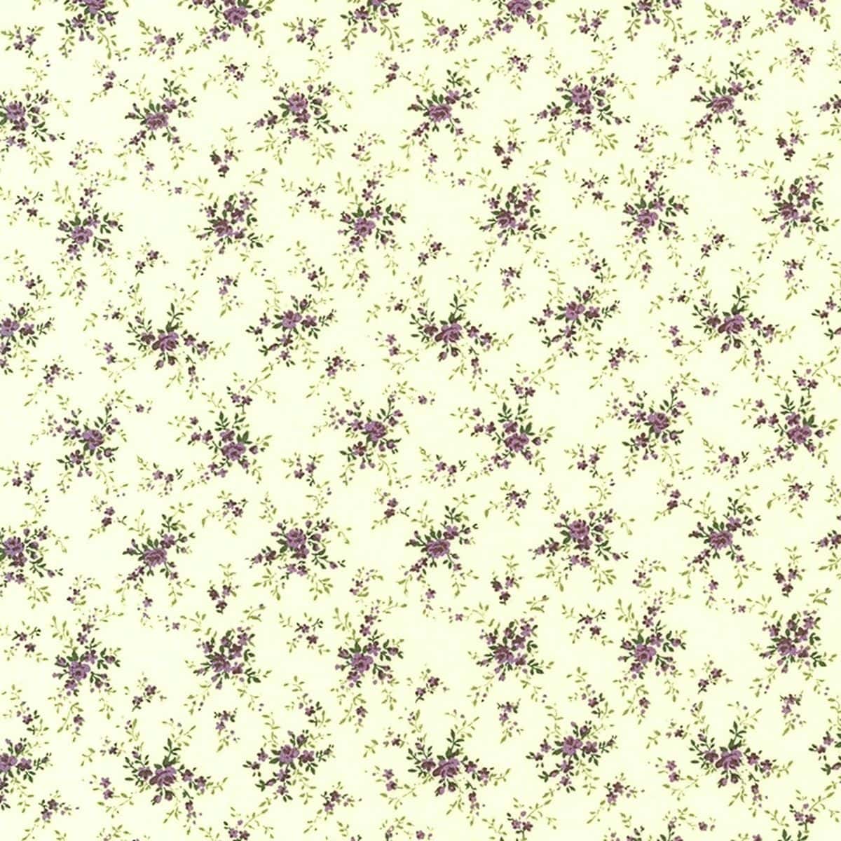 小碎花府綢 色號 04