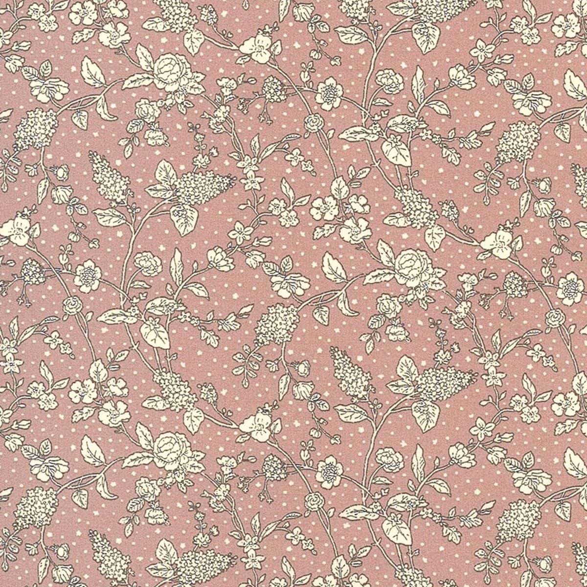 小碎花府綢 色號 01