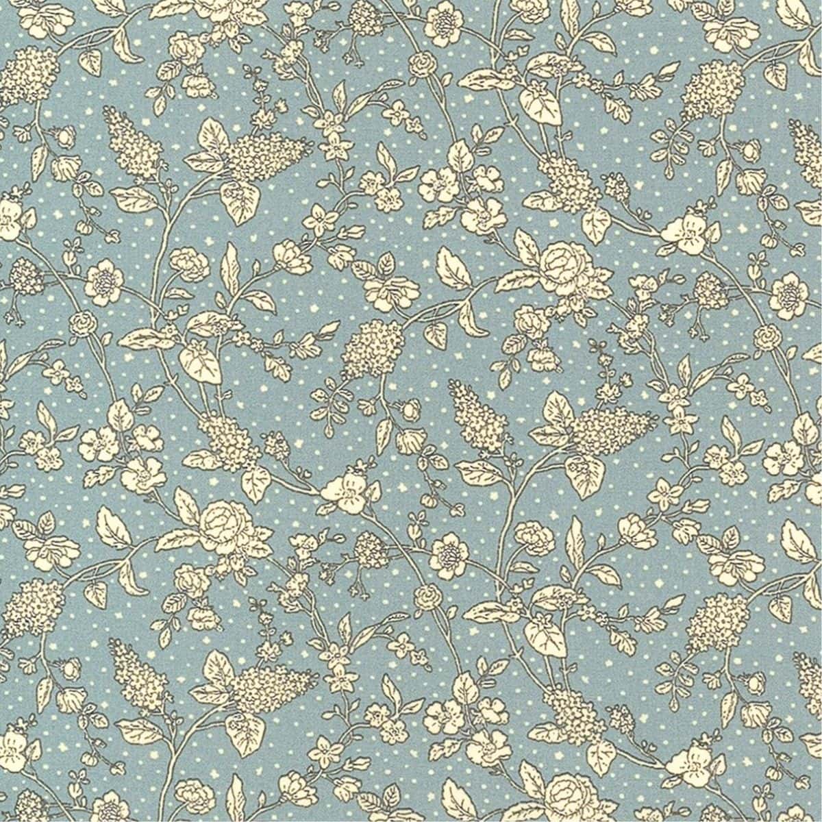小碎花府綢 色號 02