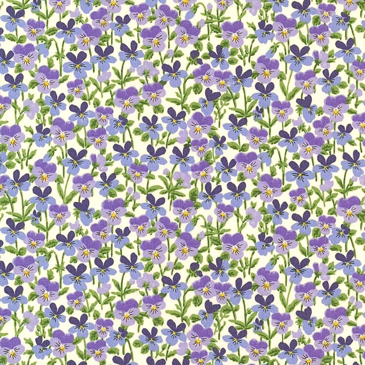 小碎花府綢 色號 02