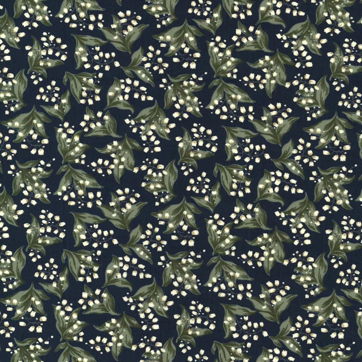 小花圖案府綢 色號 06