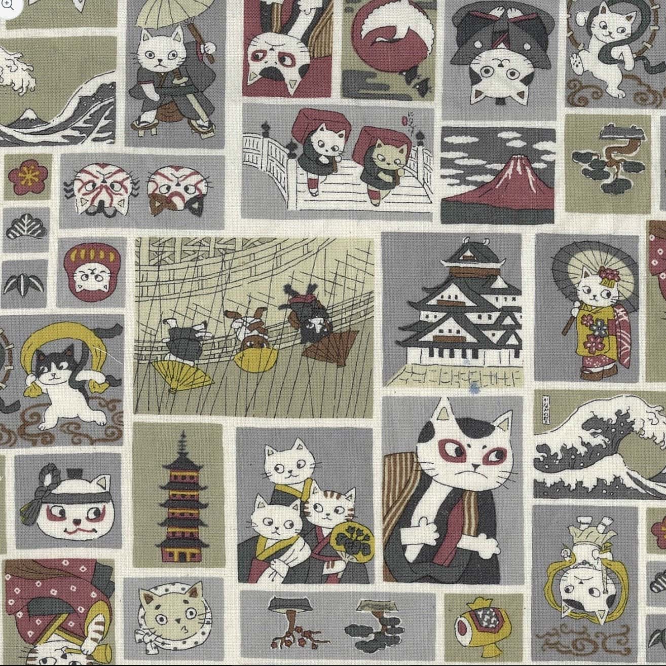 貓咪圖案 色號 02