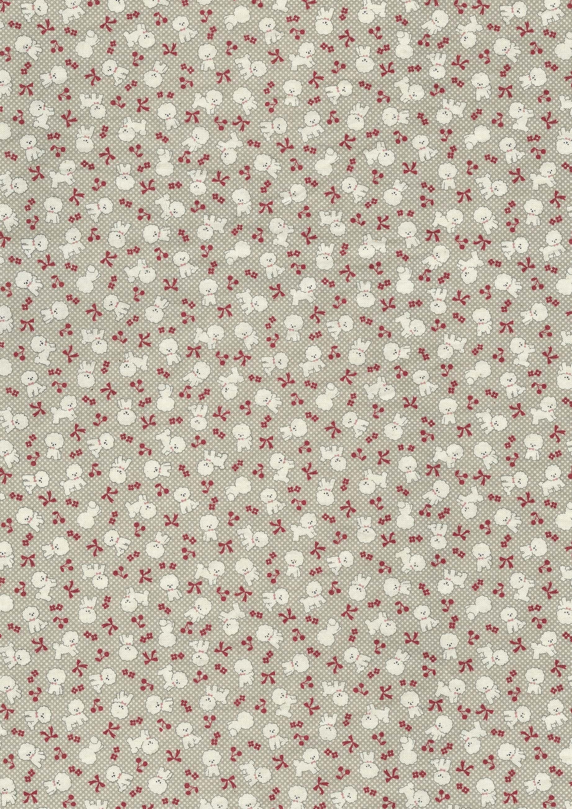 小碎花印花 色號 04