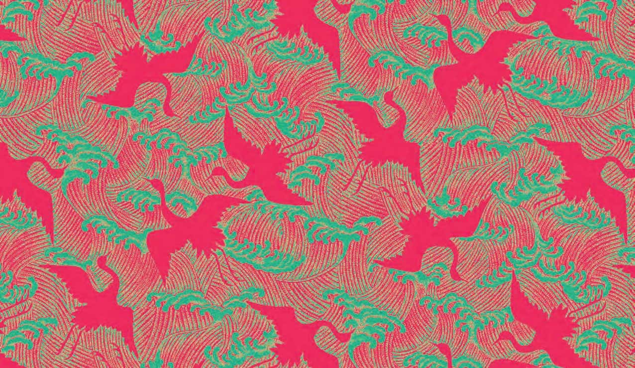 亂波群鶴圖 色號 01