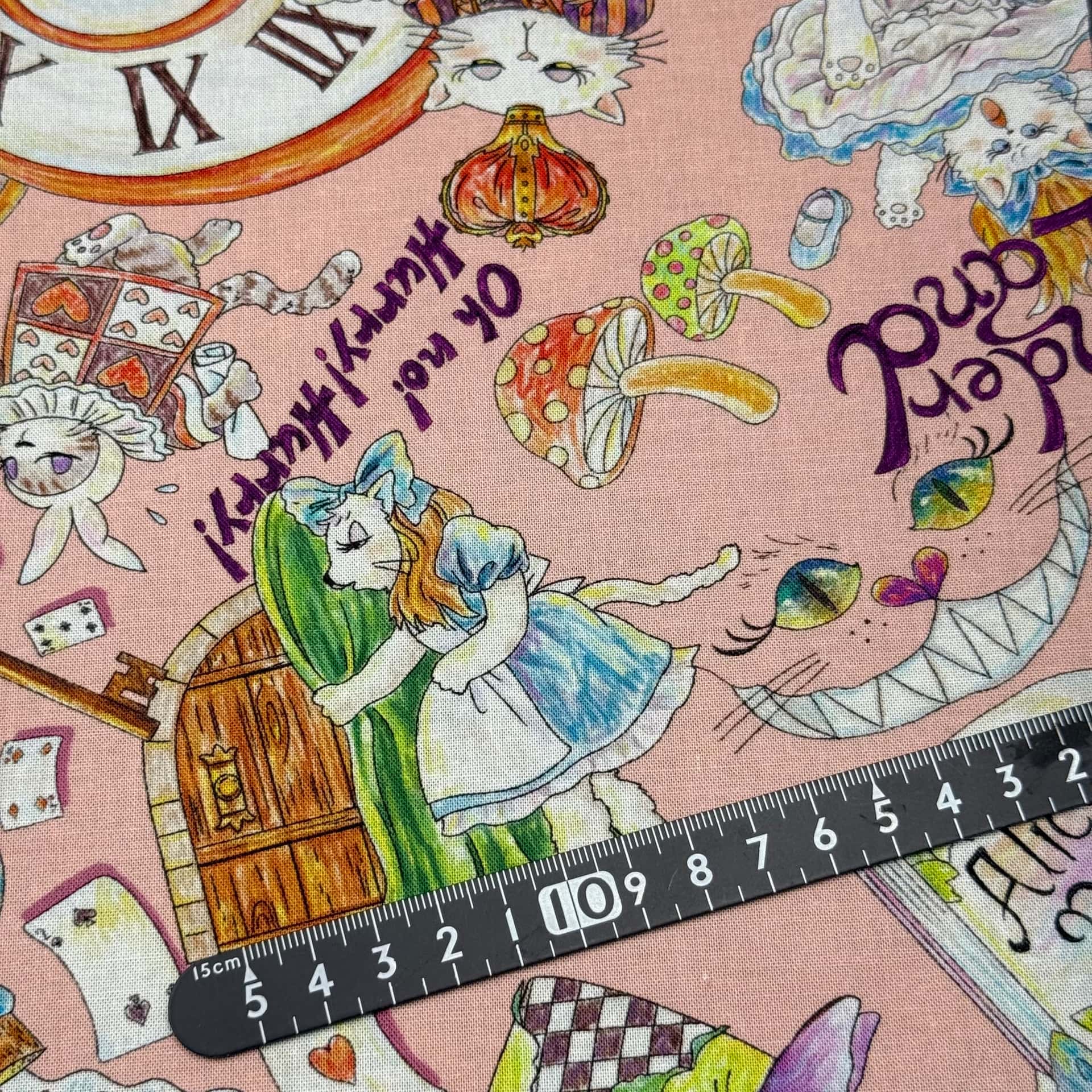 FAIRYTAIL DE NYA（愛麗絲）平織細布 色號 04