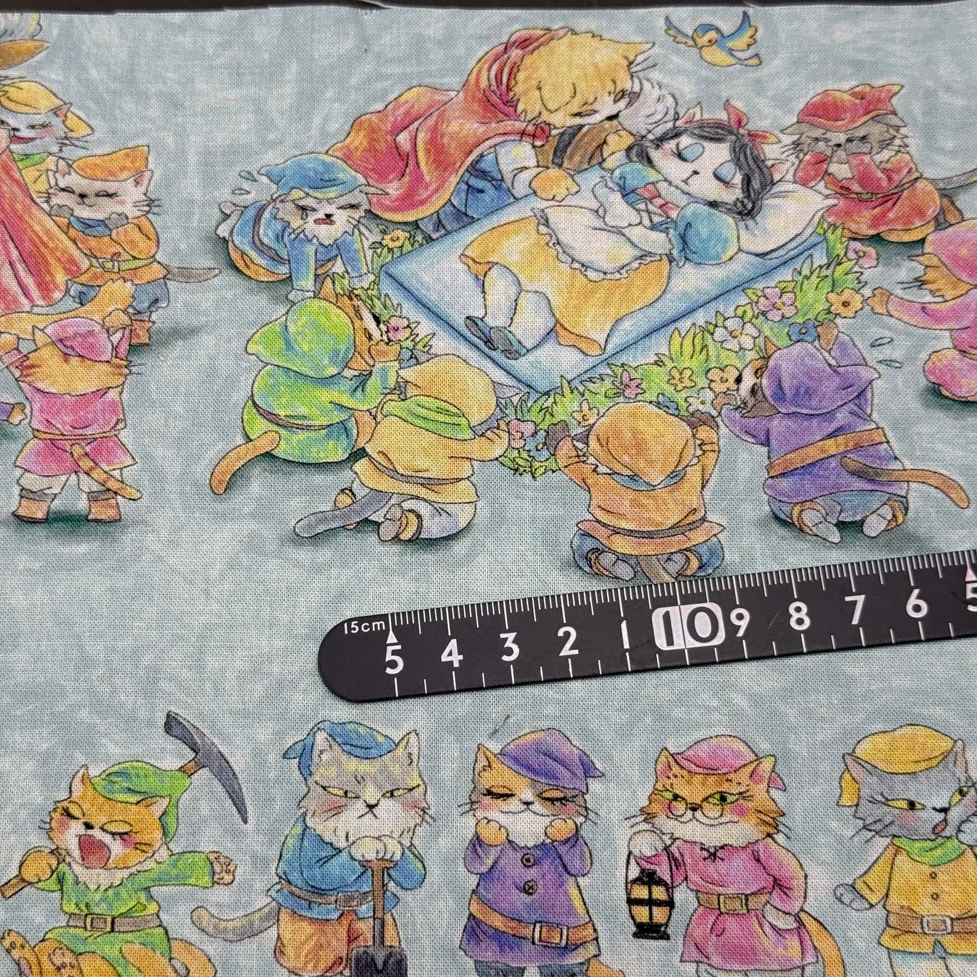 FAIRYTAIL DE NYA（白雪公主）平織細布 色號 05