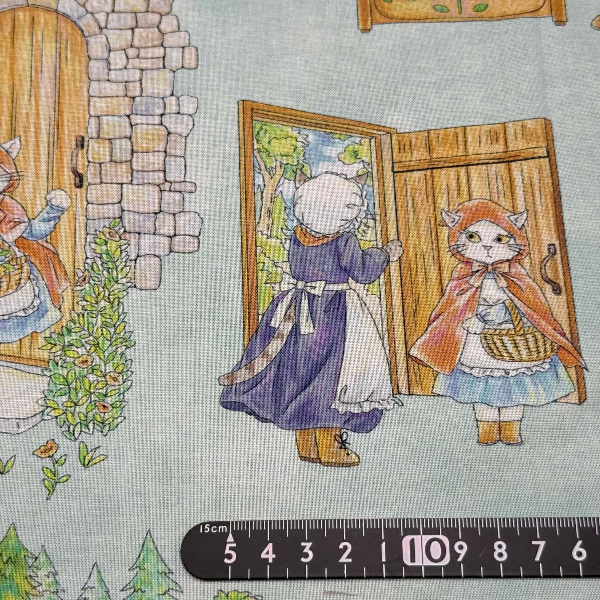 FAIRYTAIL DE NYA（小紅帽）平織細布 色號 04