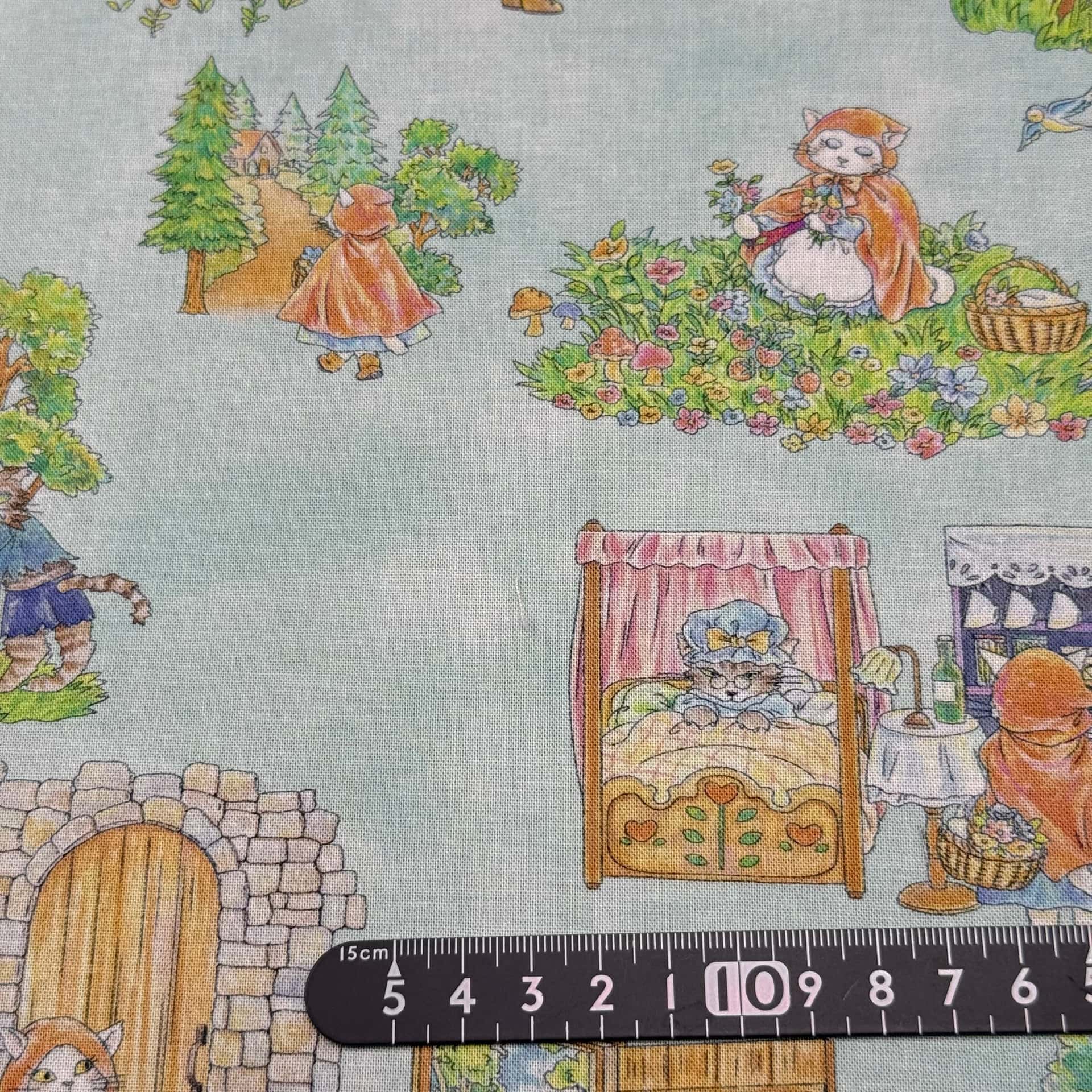 FAIRYTAIL DE NYA（小紅帽）平織細布 色號 04