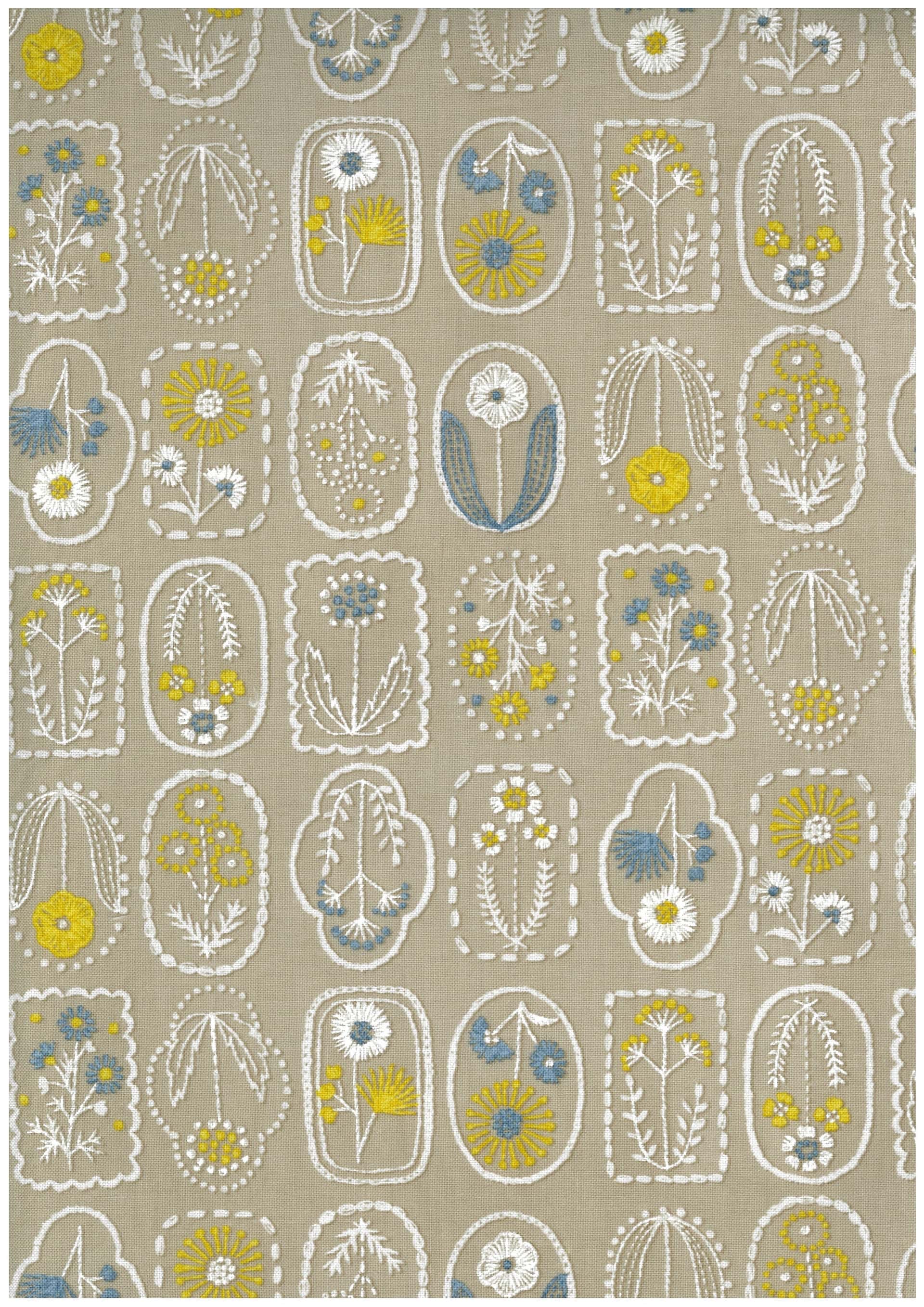 刺繡風格印花 色號 01
