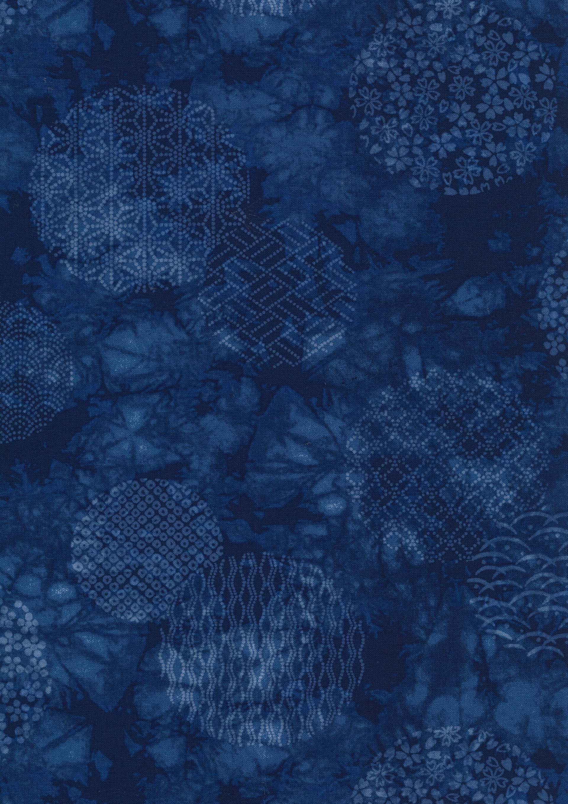 藍染紋樣 色號 01