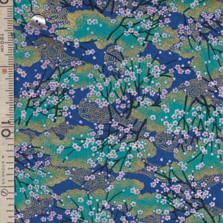 金粉吉野櫻滿開 平織細布 色號 02