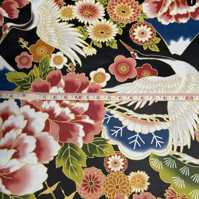 平織細布印花（金銀粉） 色號 19