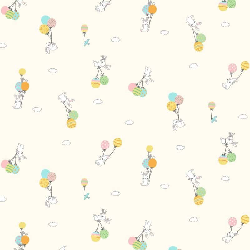 平織細布印花布 色號 01