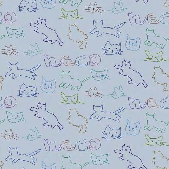 NECO CIRCLE 平織細布 色號 01