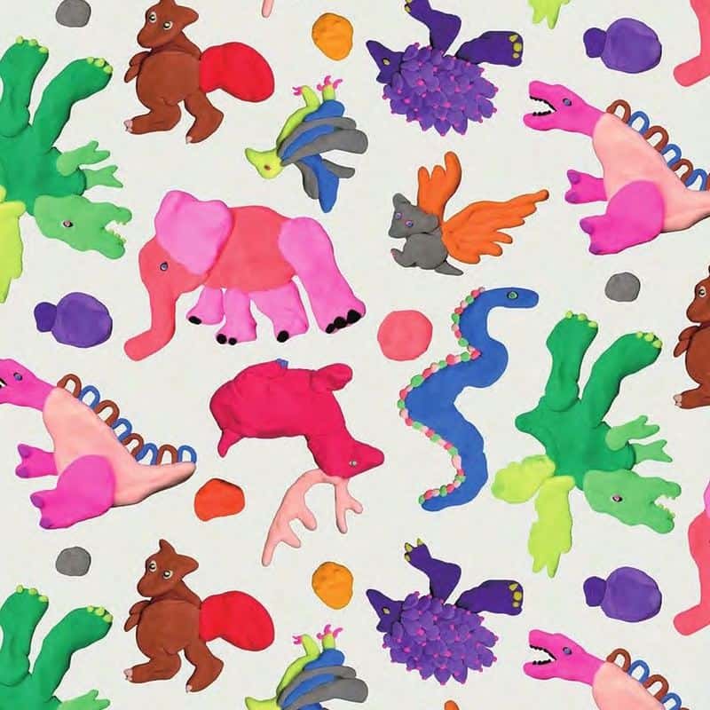 CLAY CREATURES 平織細布 色號 01