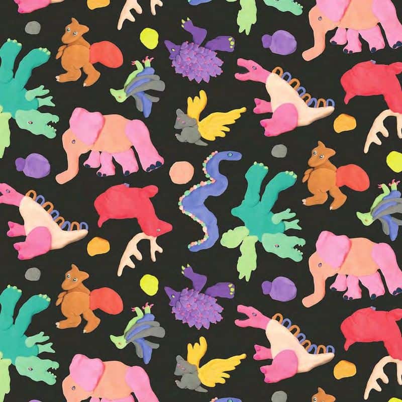 CLAY CREATURES 平織細布 色號 02