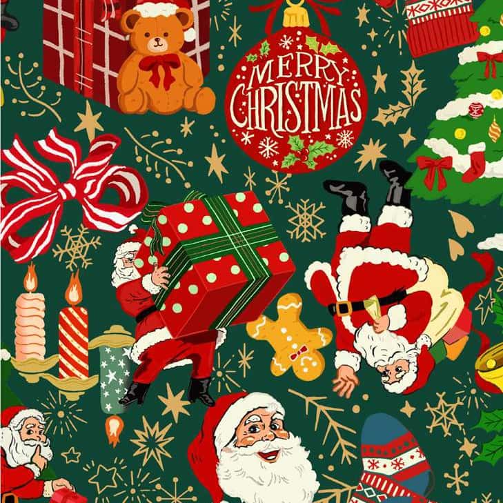 平織細布 Holiday Magic 色號 01