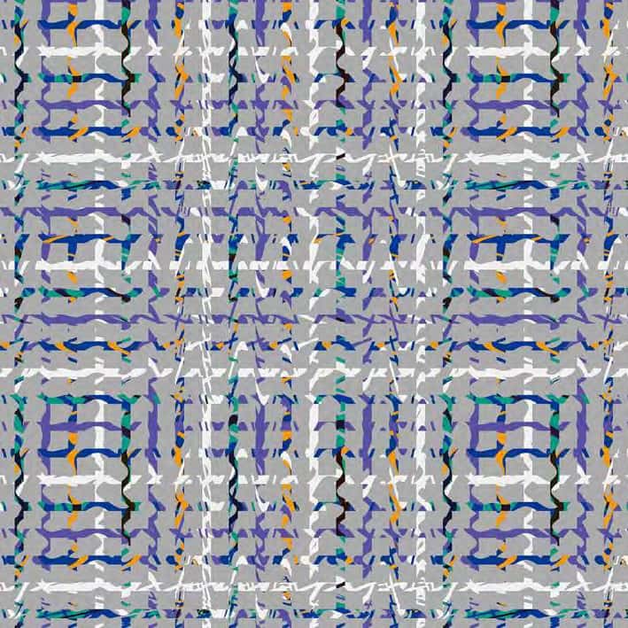 平織細布 Glitch Mode 色號 01