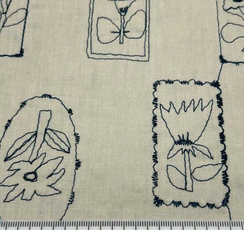 200支府綢刺繡 色號 02