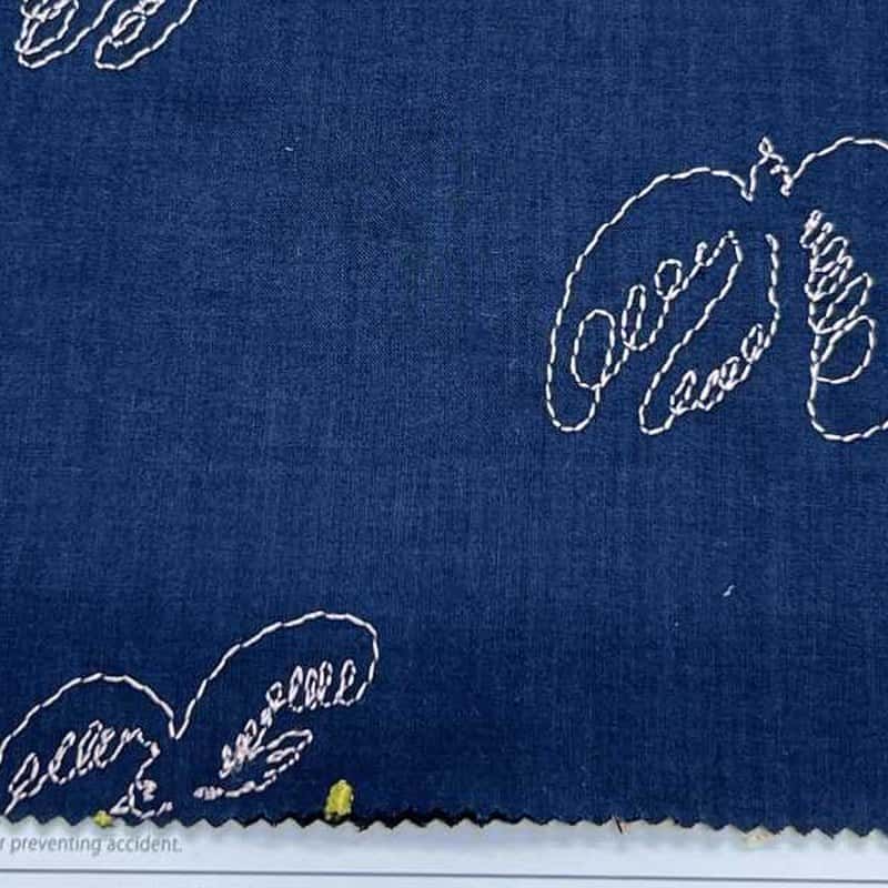60支細棉布刺繡 色號 03