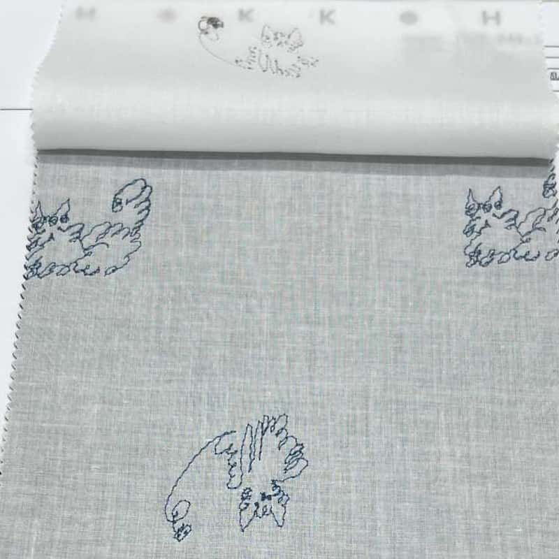 60支細棉布刺繡 色號 02