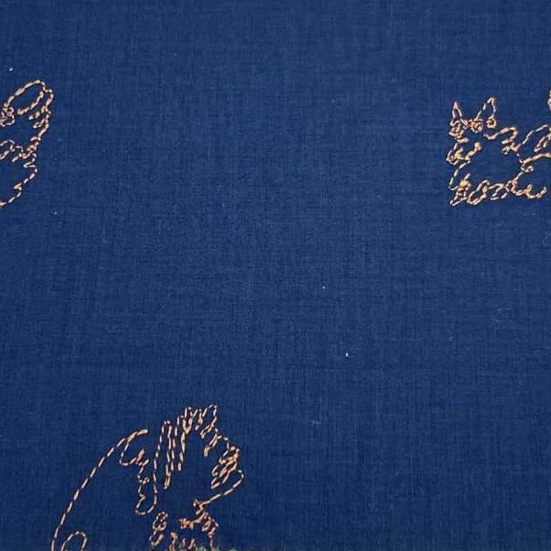 60支細棉布刺繡 色號 03