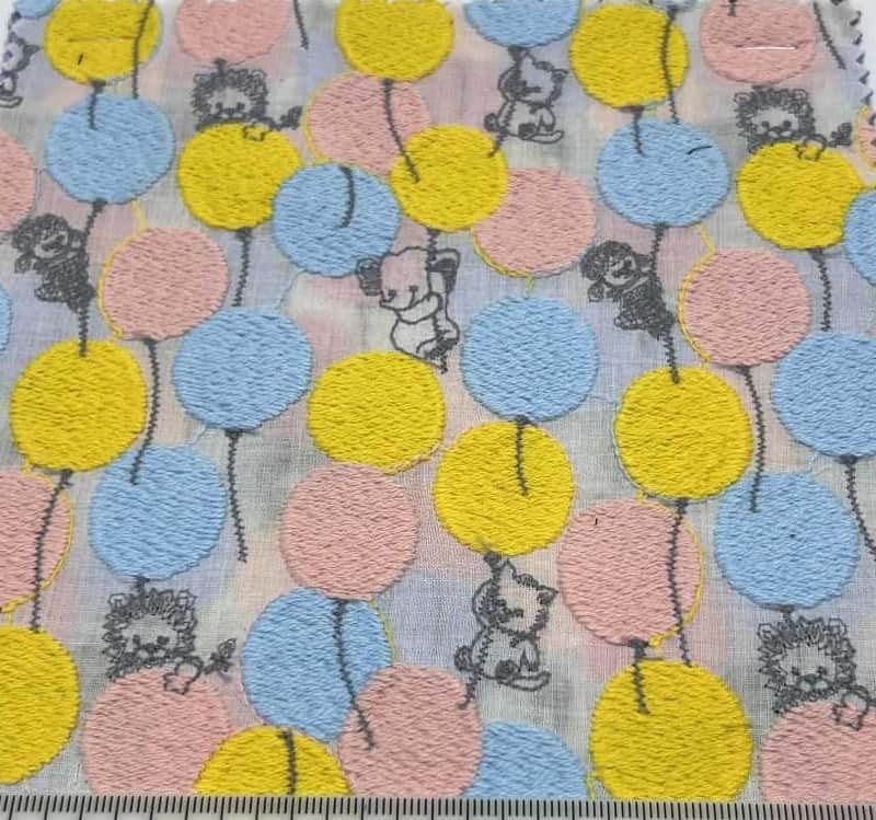 細棉布刺繡 色號 01