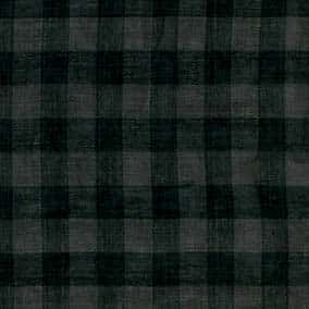 fuwa. 棉/Tencel™萊賽爾纖維縐褶千鳥格 色號 07