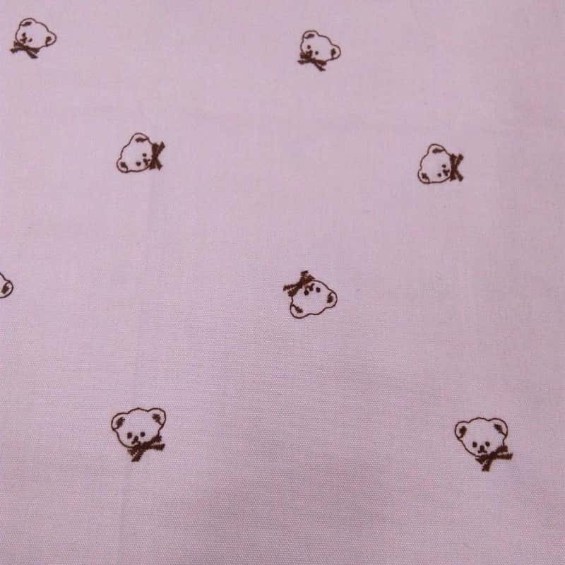 刺繡斜紋布小花 色號 02