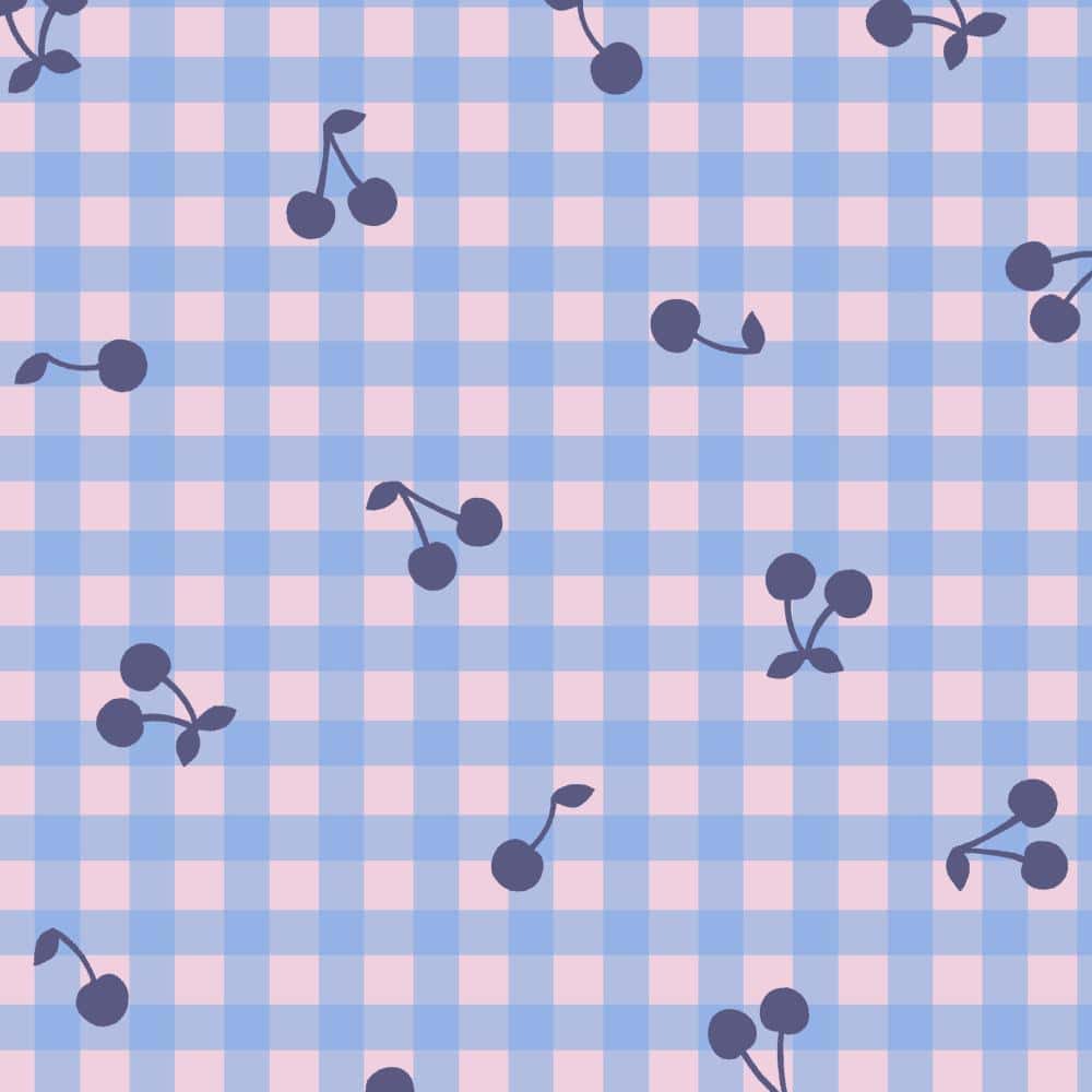牛津布韓風印花 色號 10