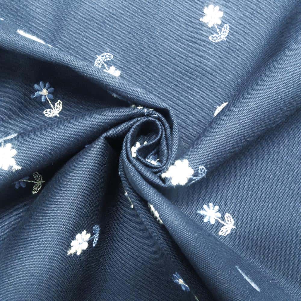 刺繡牛津布花朵 色號 02