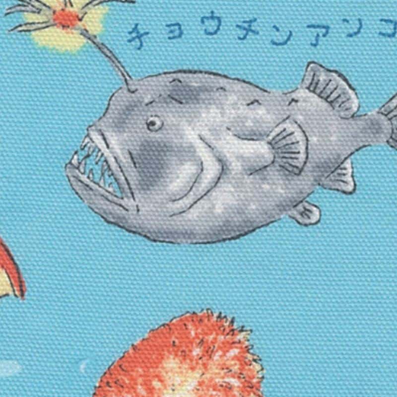 當地特色系列 - 深海魚 - 牛津布 色號 02