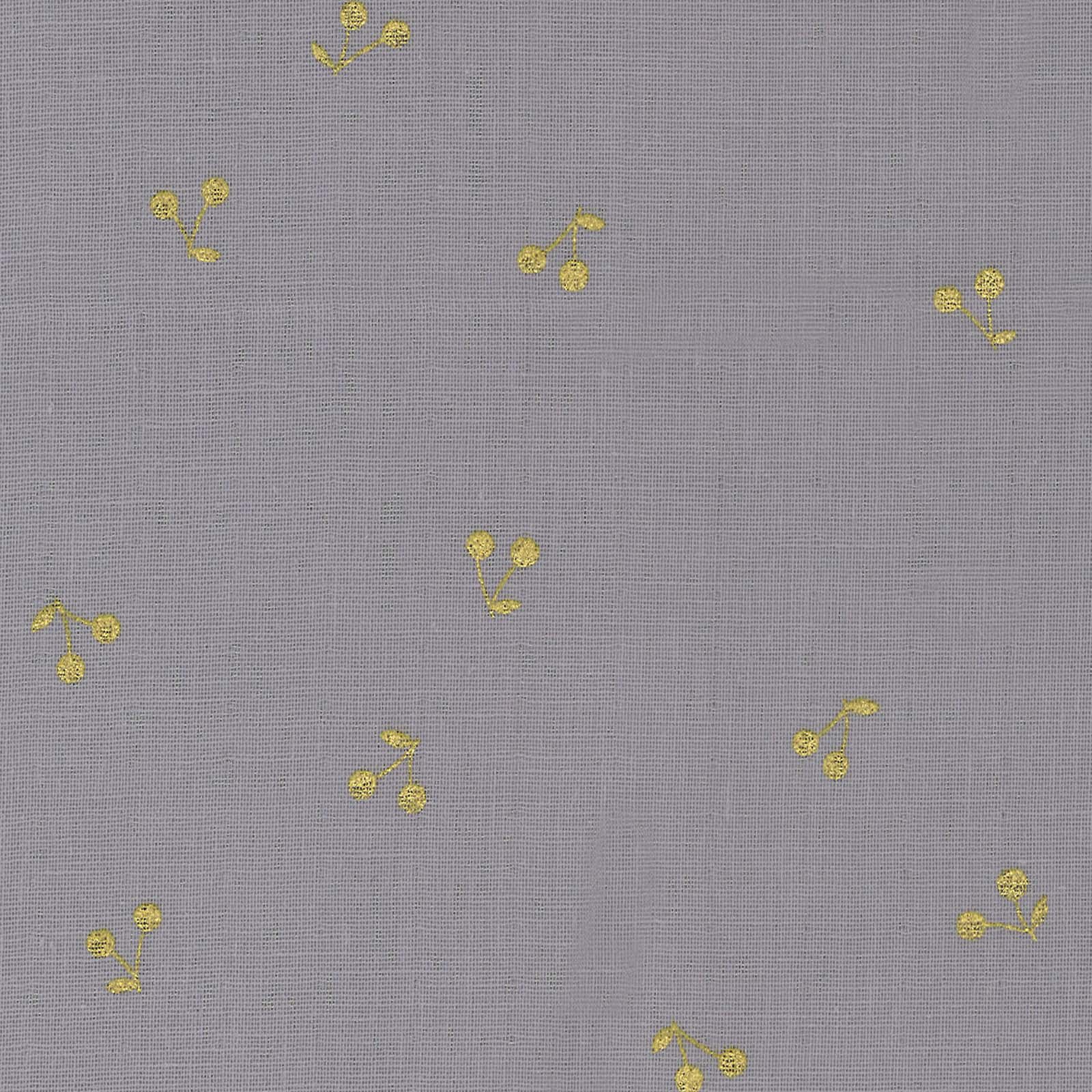 食物圖案二重紗 色號 10