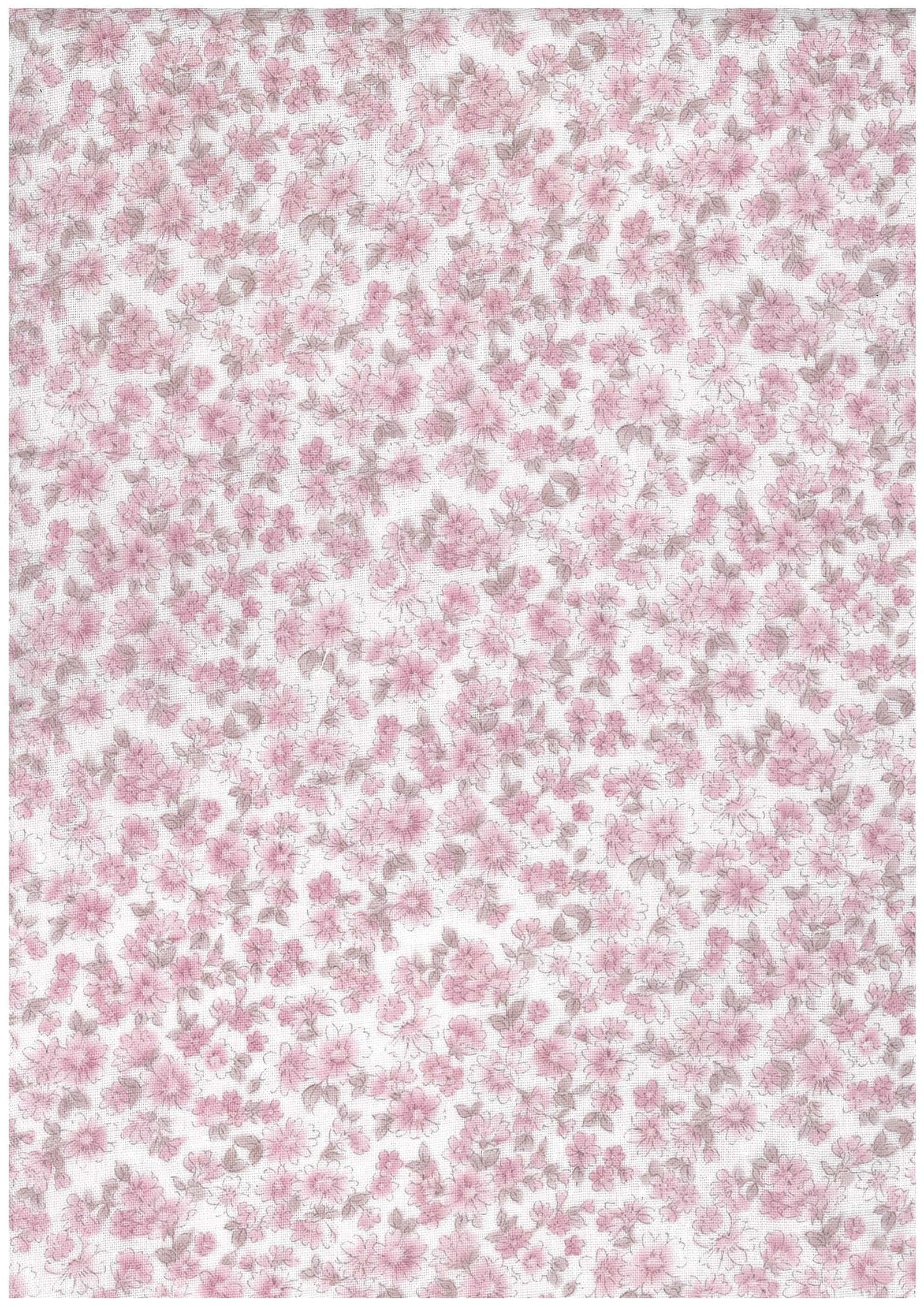 水彩花 雙層紗 色號 01
