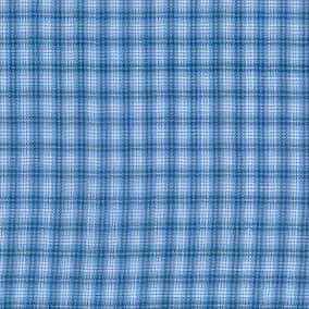 60支棉／Tencel™萊賽爾纖維二重紗藍色格紋 色號 02