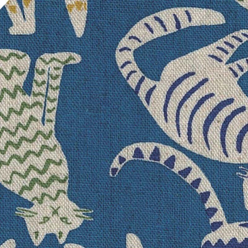 棉麻Nordic Animals 中厚布 色號 07