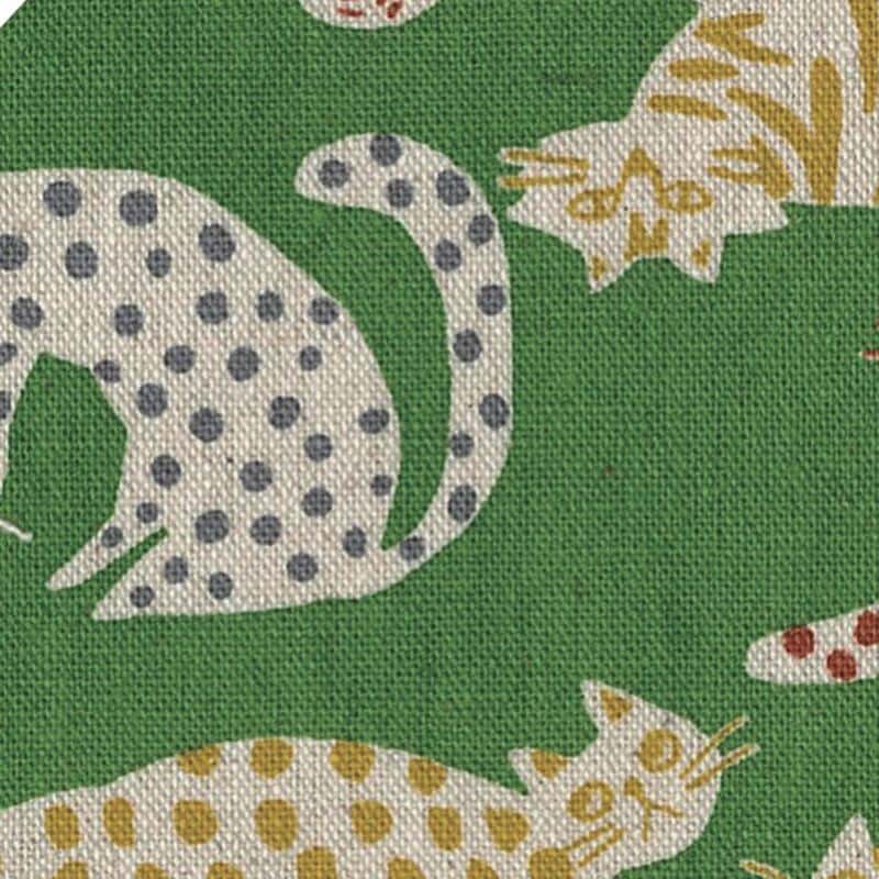 棉麻Nordic Animals 中厚布 色號 09