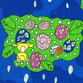 牛津布印花－趣味動物 色號 16