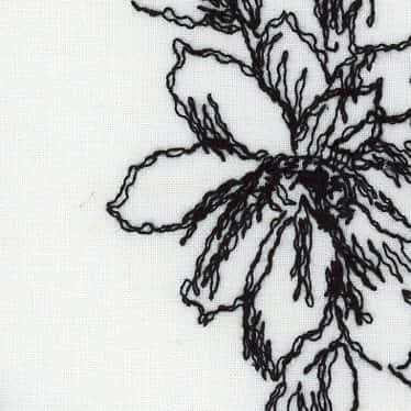 棉麻嫘縈麻帆布蕾絲 色號 02