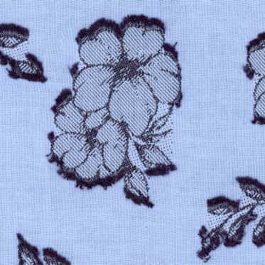 T/C割絨緹花染色布 色號 06