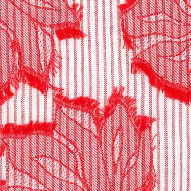 T/C先染割絨緹花布 色號 02