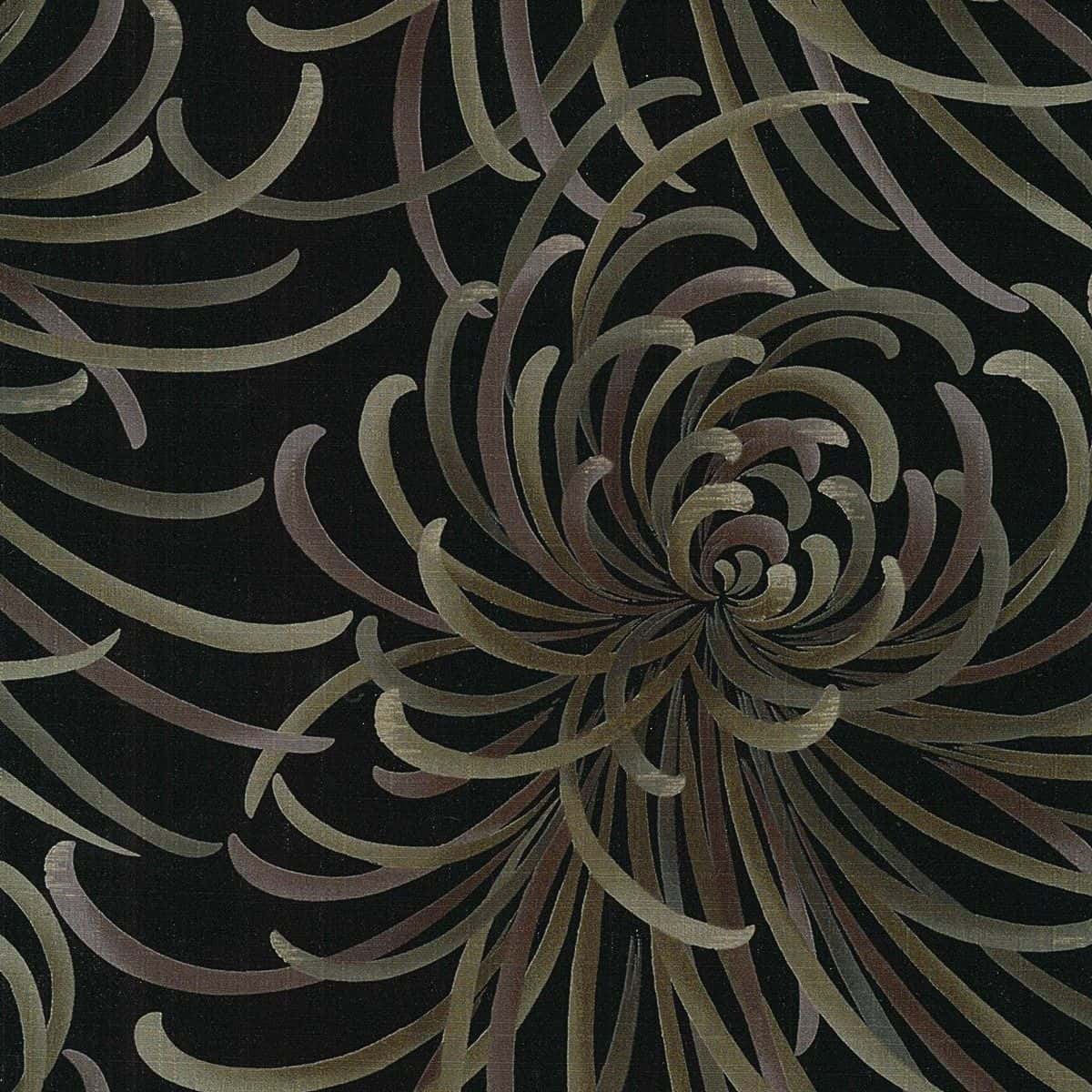大花圖案 色號 01