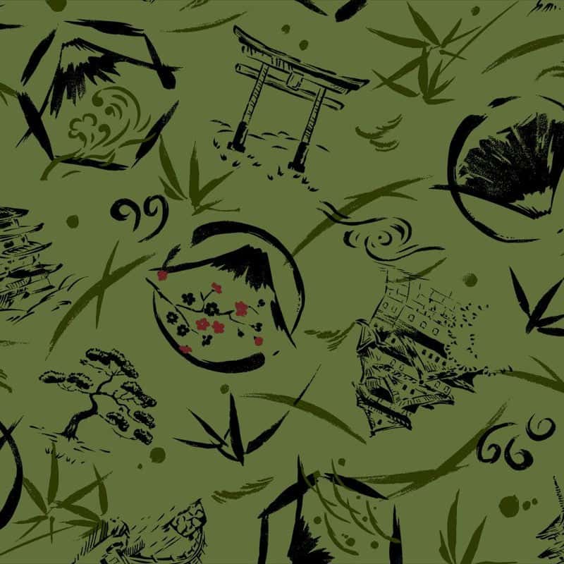 和風圖案 色號 03
