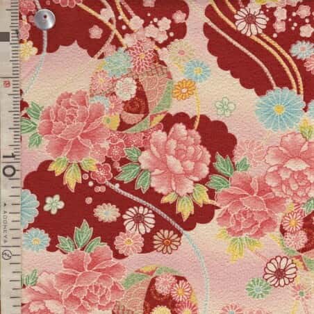 楊貴牡丹縐布 色號 01