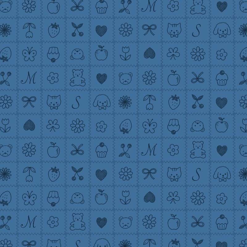 純棉印花布 MS7090 色號 23