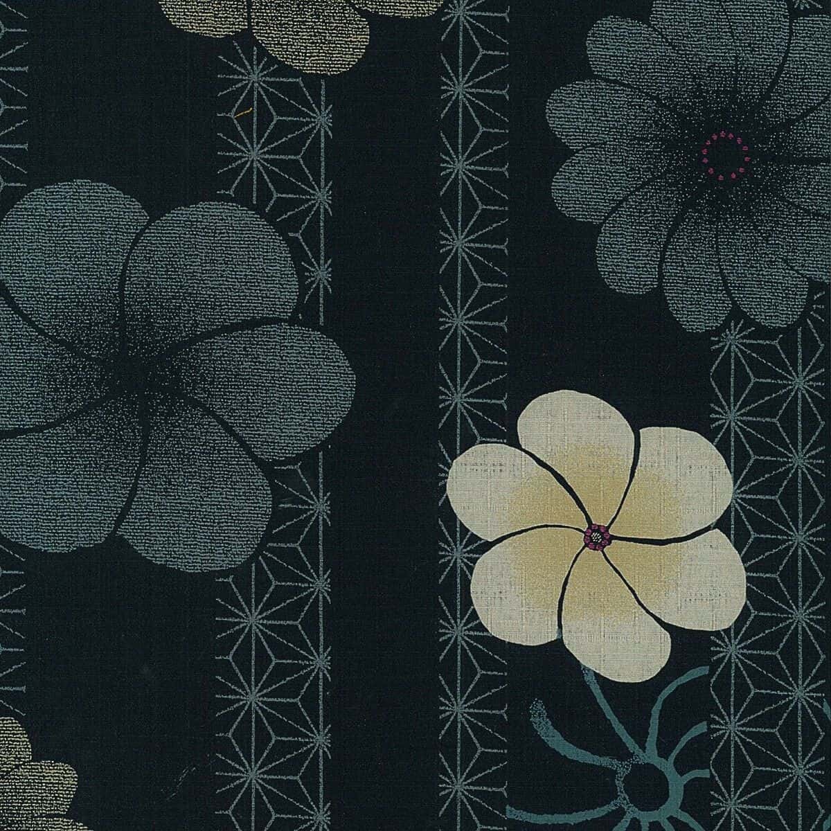 大花圖案南十字星布 色號 02