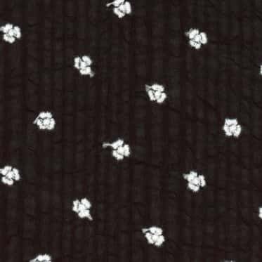80支細棉布彈波刺繡蕾絲 色號 01