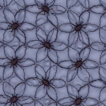 環保消光歐根紗收縮刺繡 色號 04
