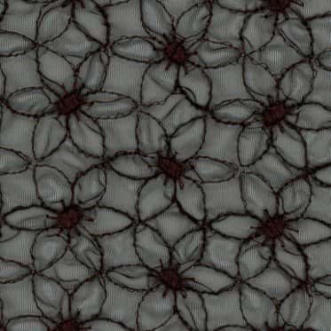 環保消光歐根紗收縮刺繡 色號 05